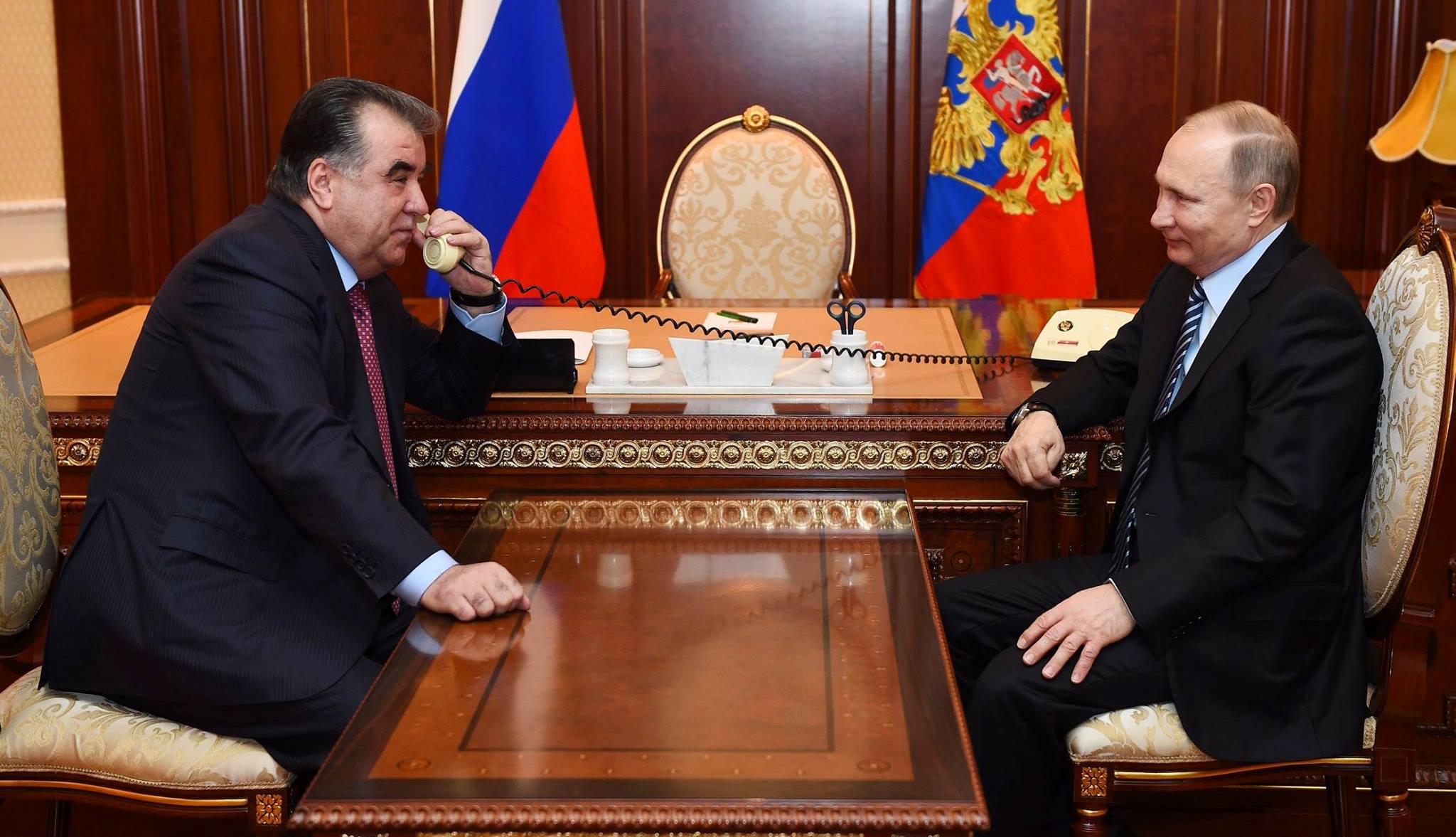 Президенты Таджикистана и России поговорили по телефону с туркменским коллегой
