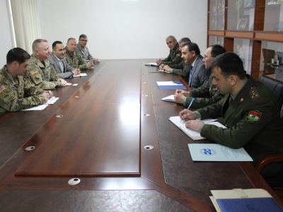 КЧС Таджикистан посетил американский генерал