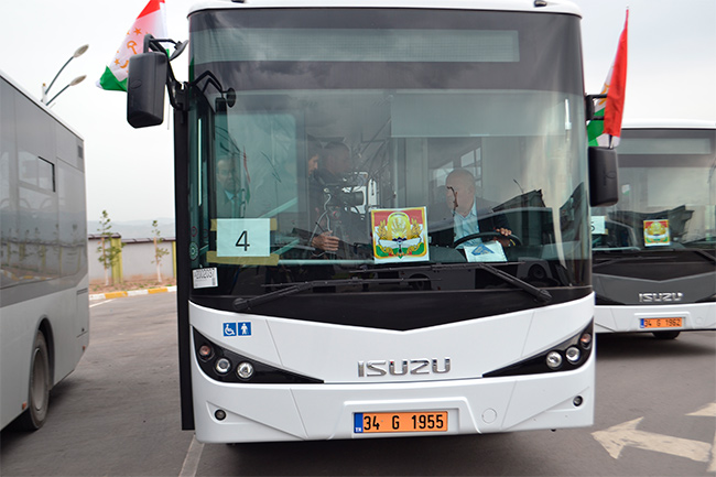 Автобусы Citibus Анадолу Isuzu имеют привлекательный внешний вид благодаря выдающемуся и уникальному дизайну.