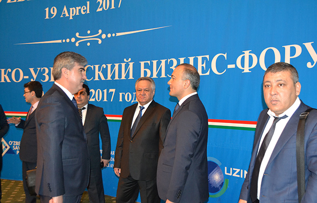 В кулуарах таджикско-узбекского бизнес-форума