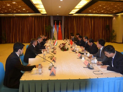 В Астане прошла встреча глав МИД Таджикистана и Китая