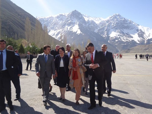Принцесса Захра Ага Хан прибыла в Горный Бадахшан