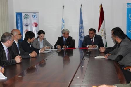 КЧС и Всемирная продовольственная программа ООН подписали меморандум о сотрудничестве