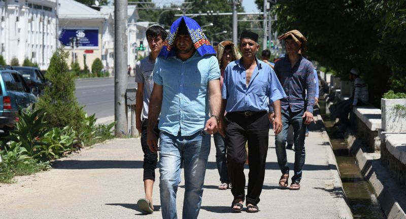 В Таджикистане ожидается сильная жара: столбик термометра поднимется до 41 градуса