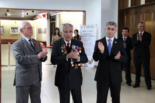 В Душанбе открылась выставка «В борьбе против нацизма мы были вместе»