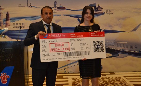 Китайская авиакомпания China Southern Airlines провела презентацию в Душанбе