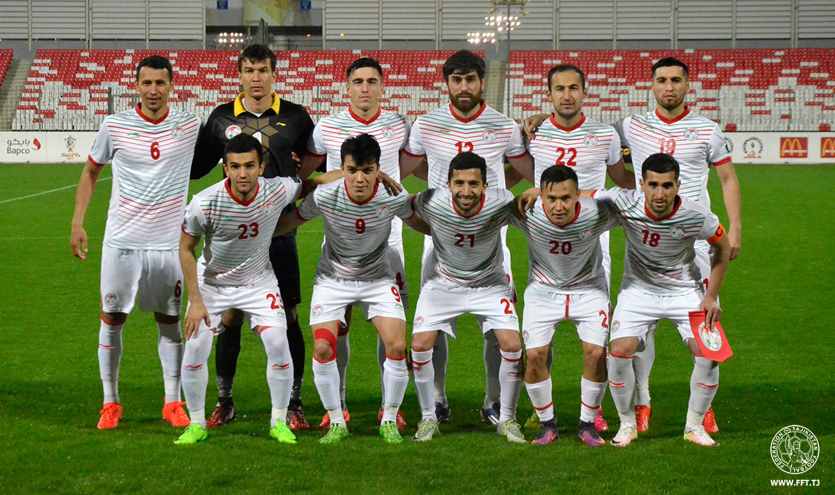 Сборная Таджикистана по футболу поднялась на одну строчку в рейтинге ФИФА