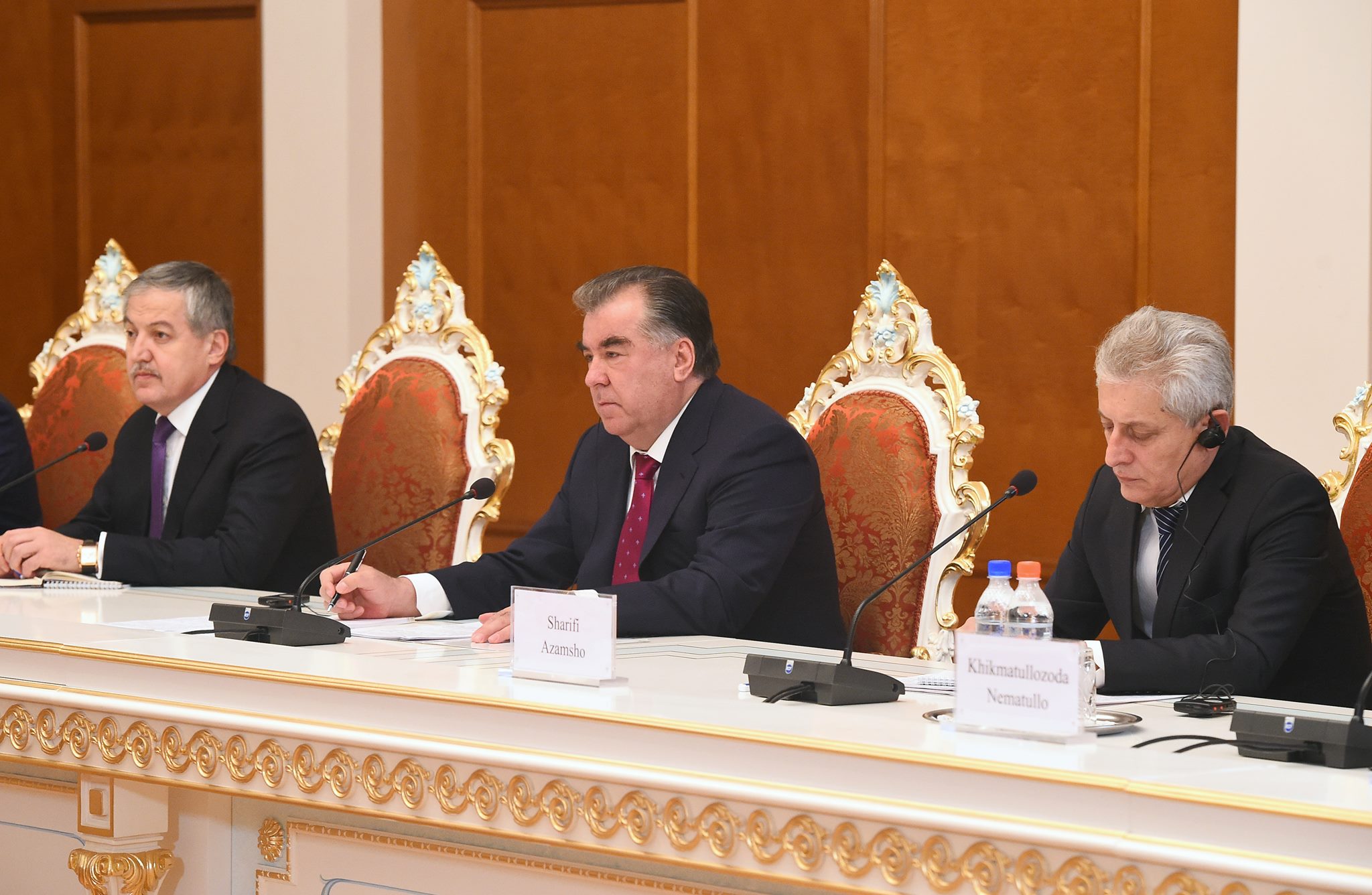 Встреча президента Таджикистана с Генсеком ООН, 11 июня 2017 года