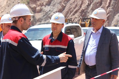 Представители международной рейтинговой компании посетили Рогунскую ГЭС