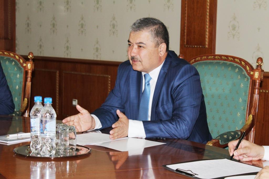 Министр внутренних дел Узбекистана генерал-майор Абдусалом Азизов.