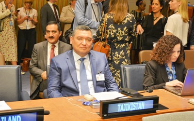 Таджикистана участвует в политическом форуме в Нью-Йорке