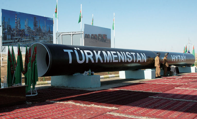 В Таджикистане начинают прокладку участка газопровода Туркменистан-Китай