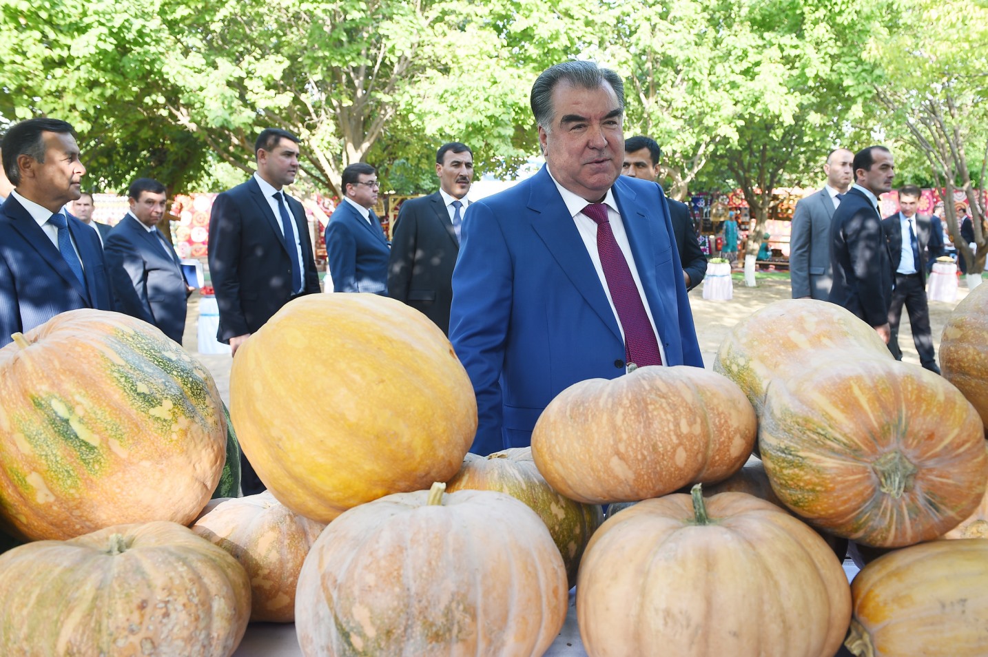 Президент ознакомился с работой аграриев Кабадияна и Шаартуза