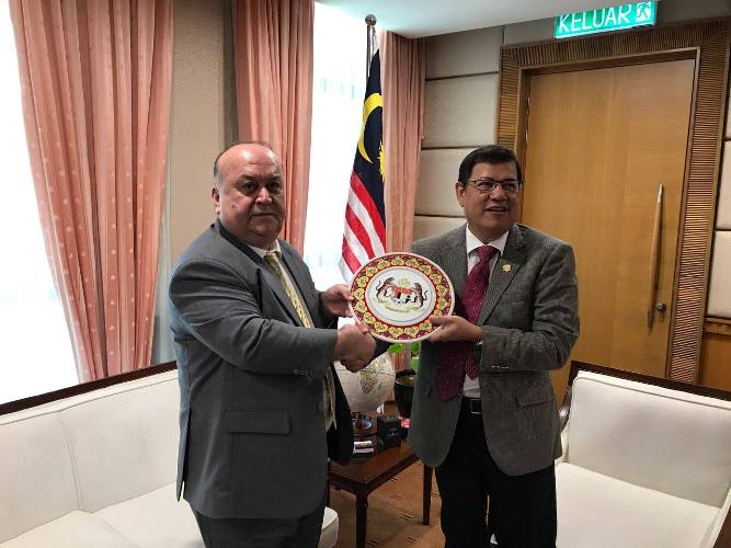 Встреча Посла Таджикистана с генеральным секретарем Министерства иностранных дел Малайзии
