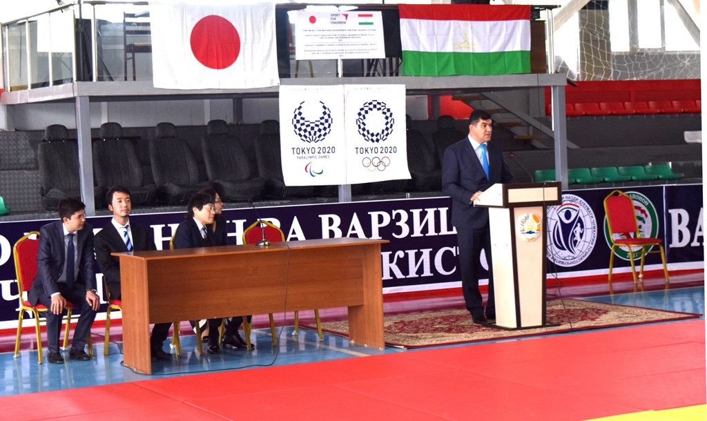 ”Спорт для будущего”: Япония оказала помощь Федерации дзюдо Таджикистана