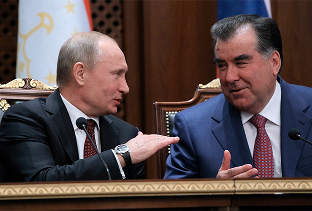 Путин пожелал президенту Таджикистана успехов в госдеятельности