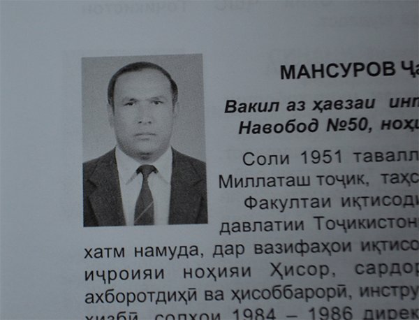 Джамолиддин Мансуров: Я вынужден защищать свое честное имя