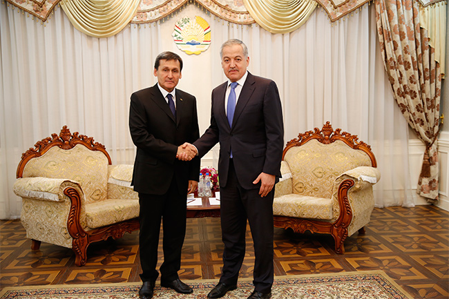 Развитие сотрудничества между Таджикистаном и Туркменистаном обсудили главы МИД двух стран