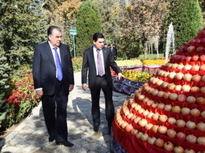Завершился официальный визит президента Туркменистана в Таджикистан