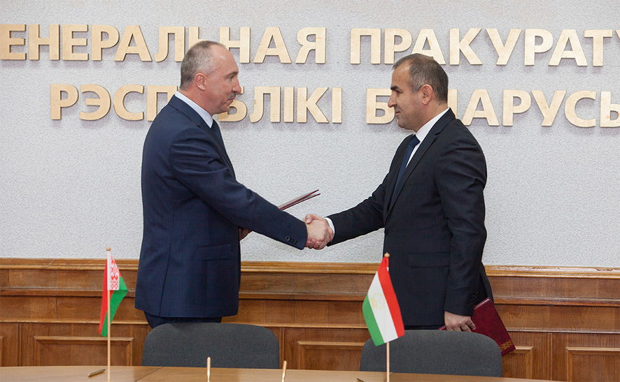 Внушительная делегация таджикских прокуроров побывала в Минске