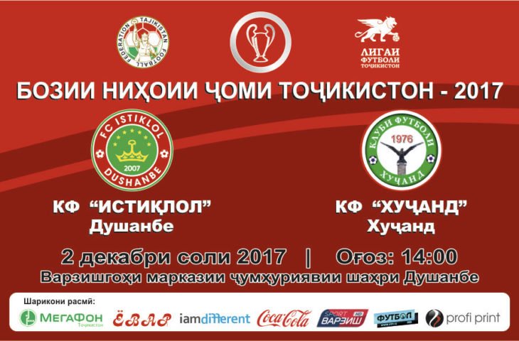 В преддверии финала Кубка Таджикистана главные тренеры встретятся с журналистами