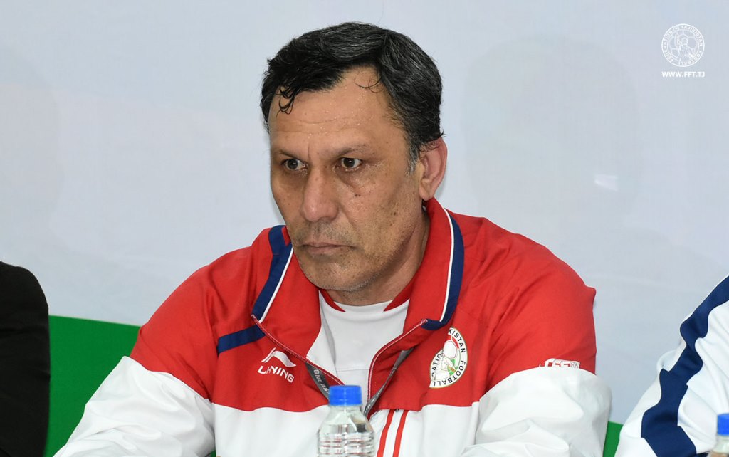 Главный тренер национальной сборной Таджикистана подал в отставку