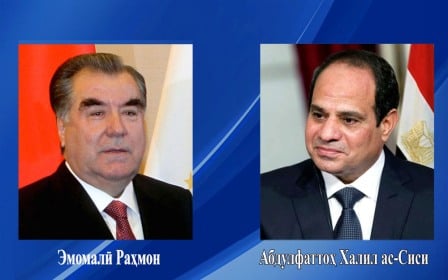 Президент Таджикистана написал лидеру Египта