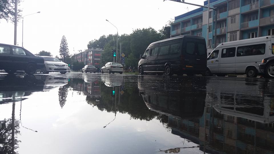 Душанбе затопило в результате получасового ливня
