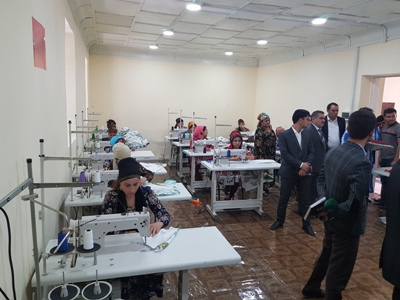 НДПТ и посольство КНР в Таджикистане открыли Центр ремёсел в Вахдате