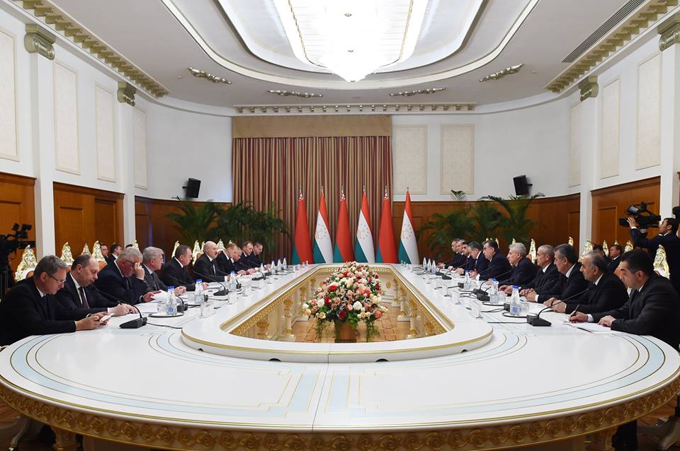 Таджикистан и Беларусь определились с картой сотрудничества до 2020 года