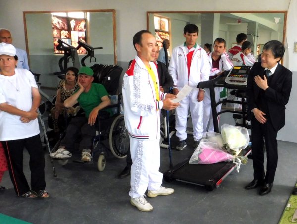 «Sport for tomorrow»: Япония оказала помощь Федерации инвалидного спорта Таджикистана