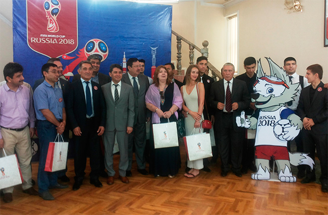 В Душанбе презентовали Чемпионат мира по футболу-2018