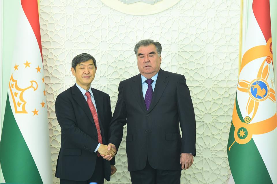 Президент Таджикистана принял президента JICA