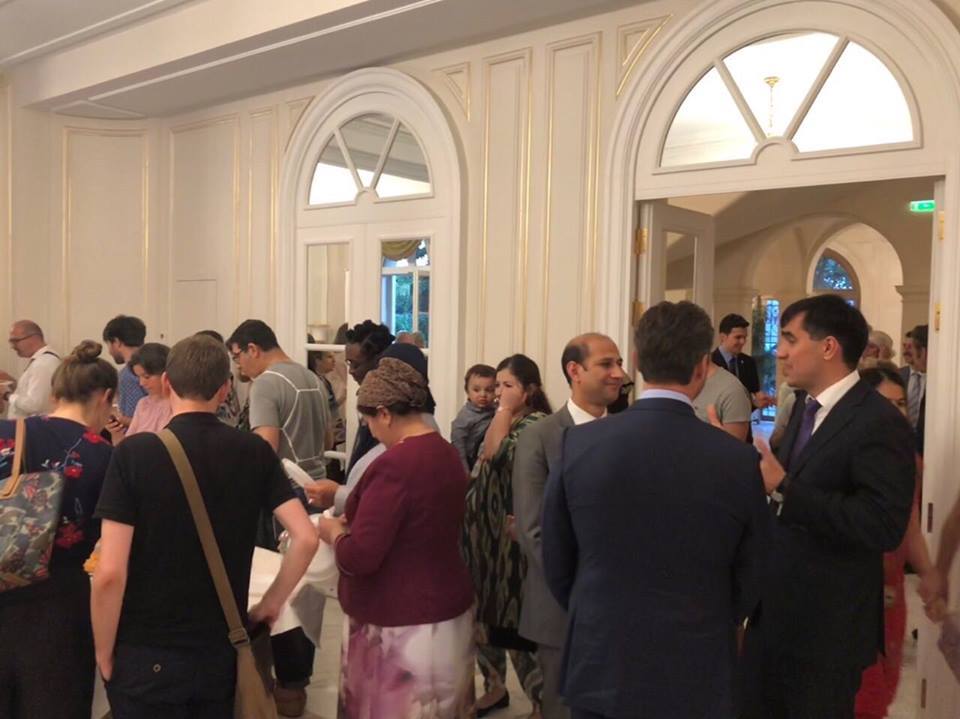 Гости культурного вечера Таджикистана в Париже