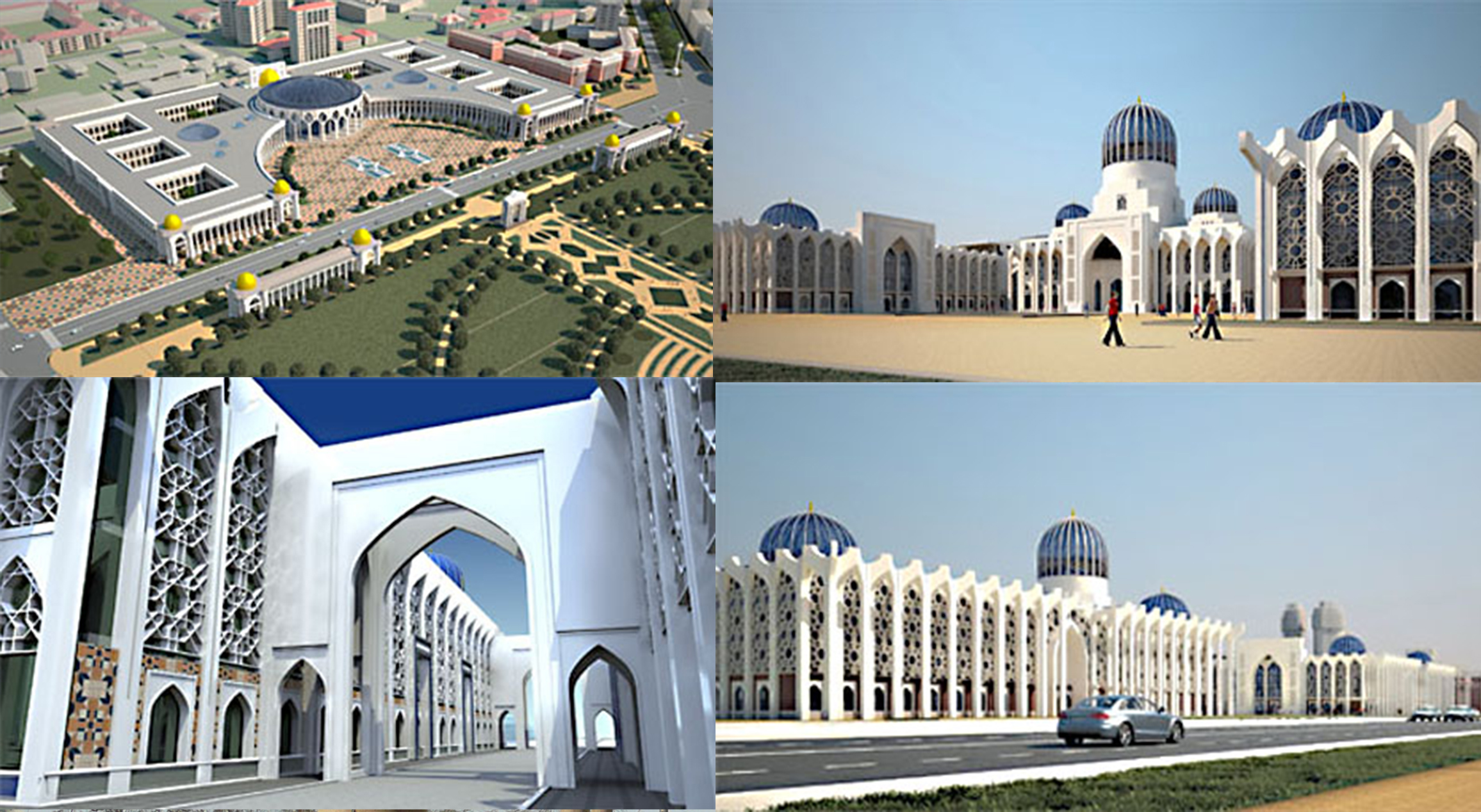 Концепция парламентского комплекса Республики Таджикистан, г. Душанбе