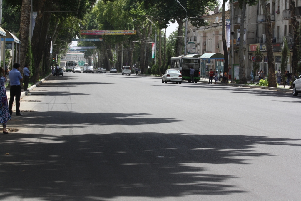 На два дня центр Душанбе будет закрыт для движения автотранспорта