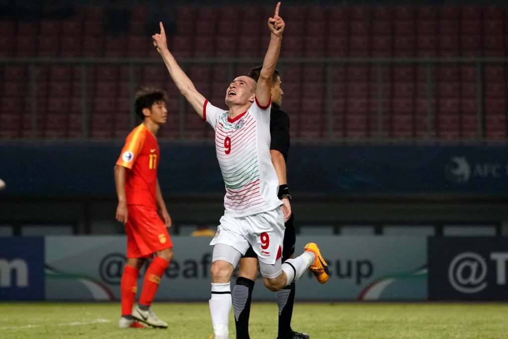 Молодежная сборная Таджикистана по футболу обыграла Китай на старте чемпионата Азии-2018