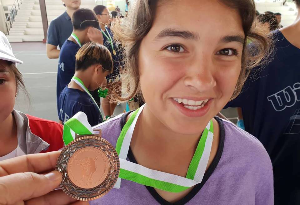 Первая медаль 10-летней Ёсуман Салимовой на международной арене