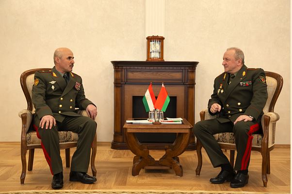 В Минске обсуждены вопросы военно-технического сотрудничества Беларуси и Таджикистана