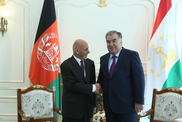 Президенты Таджикистана и Афганистана провели переговоры в Бишкеке