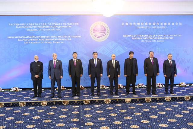 Лидер нации Эмомали Рахмон принял участие в заседании Совета глав государств-членов Шанхайской организации сотрудничества