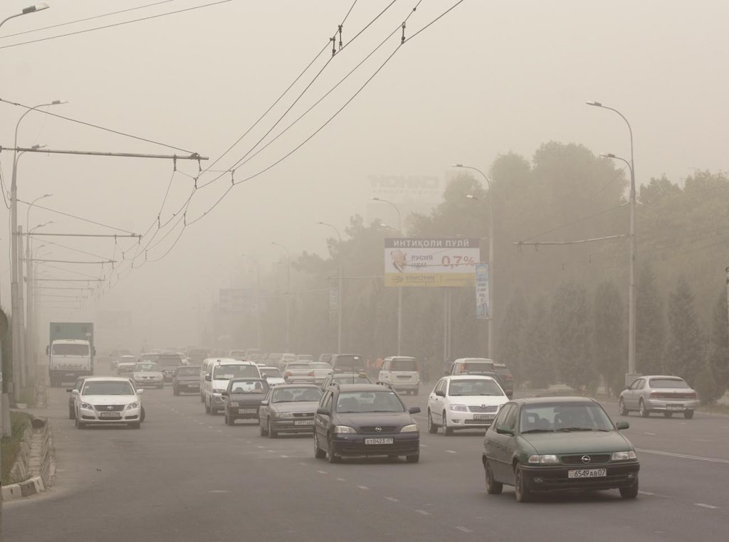 В Ташкенте ожидается штормовой ветер, а в Душанбе пыльная буря