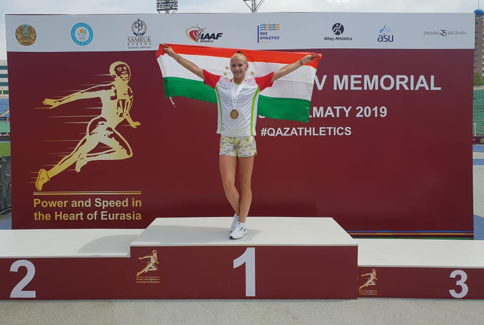 Таджикские легкоатлеты в Алматы установили 2 национальных рекорда