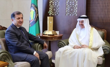 Посол Таджикистана встретился с генсеком Совета сотрудничества арабских стран Персидского залива