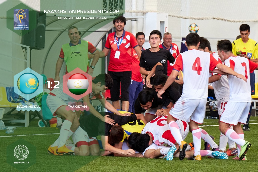Юноши Таджикистана вышли в финал Кубка президента Казахстана по футболу