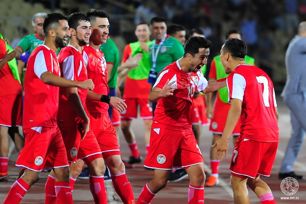Таджикские футболисты стартовали с победы на отборочном турнире чемпионата мира