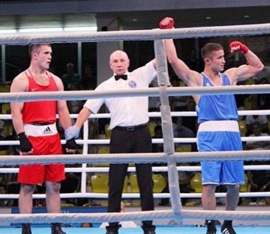 Чемпионат мира по боксу: Шаббос Негматуллоев выиграл первый бой
