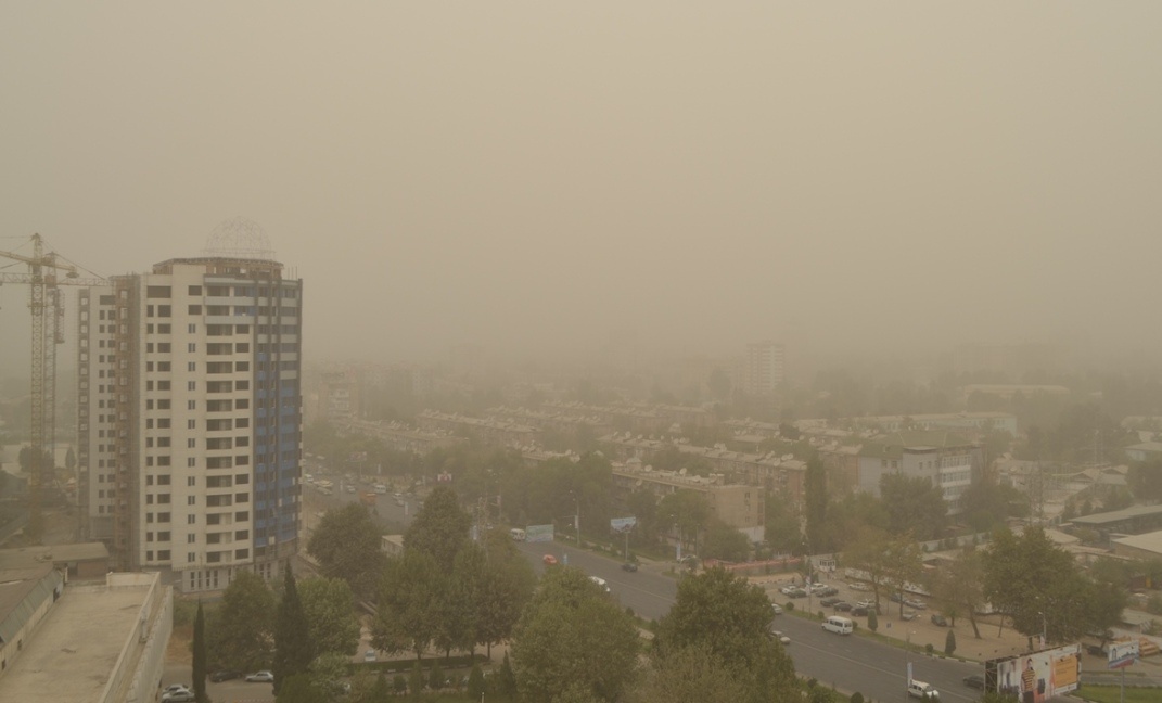 «Афганец» продержится до среды. Таджикистан накрыла пыльная мгла