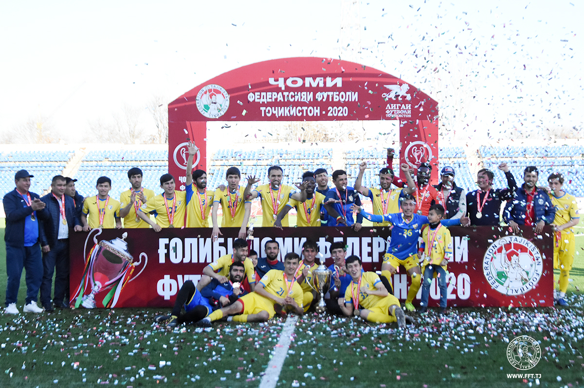 «Куктош» впервые в своей истории выиграл Кубок Федерации футбола Таджикистана