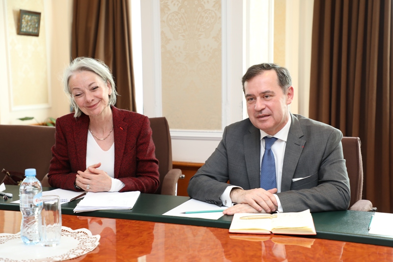 Вице-премьер Таджикистана принял советника президента Франции